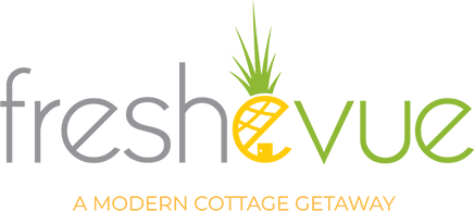 Freshe Vue | A Modern Cottage Getaway | Fort Qu’Appelle, Saskatchewan Logo